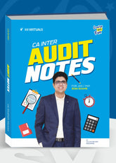 CA Inter Audit (Notes) Book by CA Shubham Keswani.